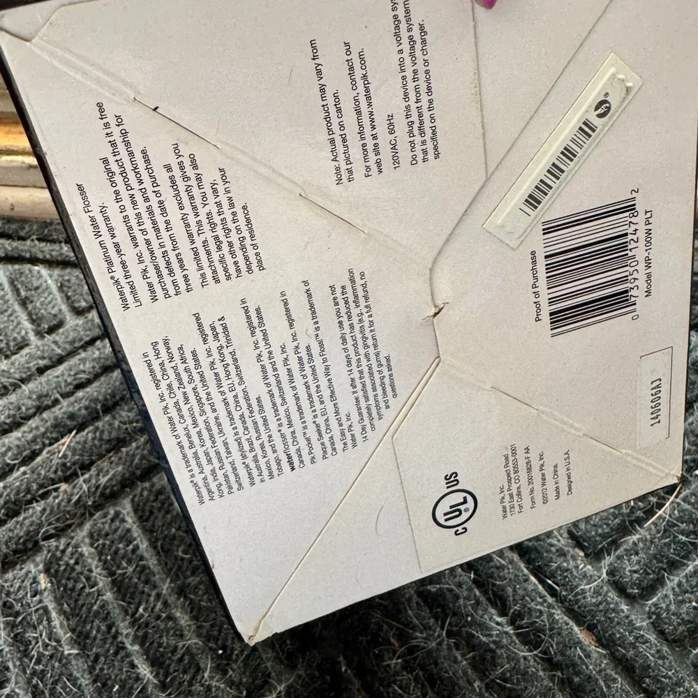 Waterpik Water Flosser Platinum w Xtras - Picture 4 of 8